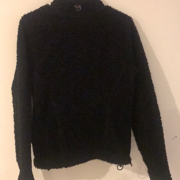 MOUNTAIN HARDWEAR WOMEN'S HIGH LOFT™ black zip front Teddy Bear jacket - Picture 7 of 8